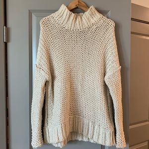 Free People mock neck sweater